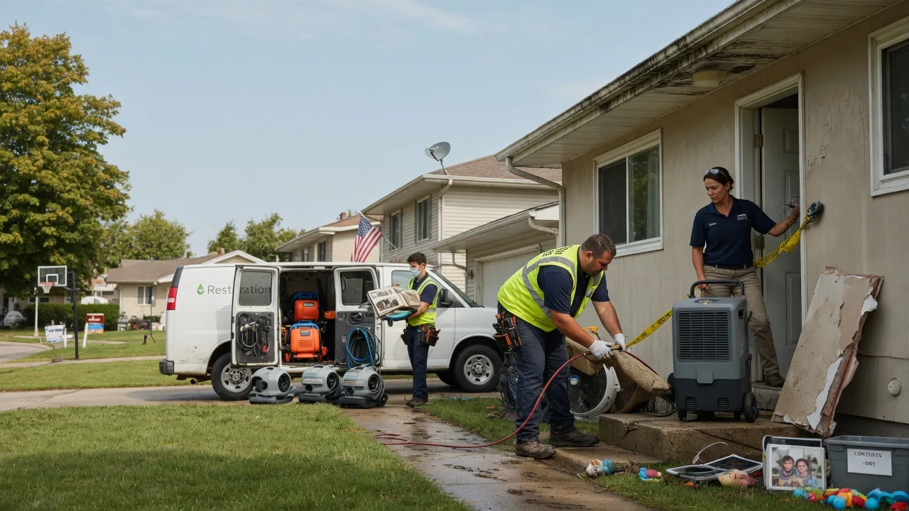 Water Damage Restoration in Vandergrift, PA near me